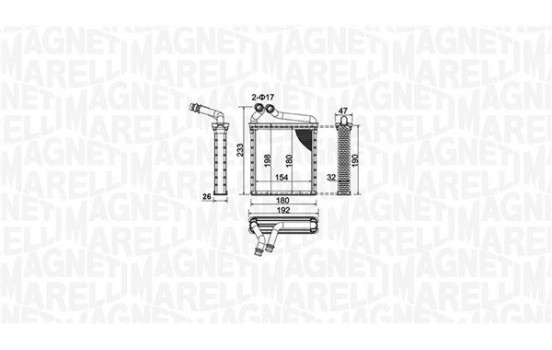 Heater radiator, interior heating, Image 2