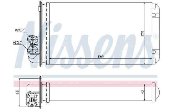 Heater radiator, interior heating, Image 6