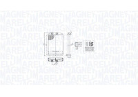 Heater radiator, interior heating