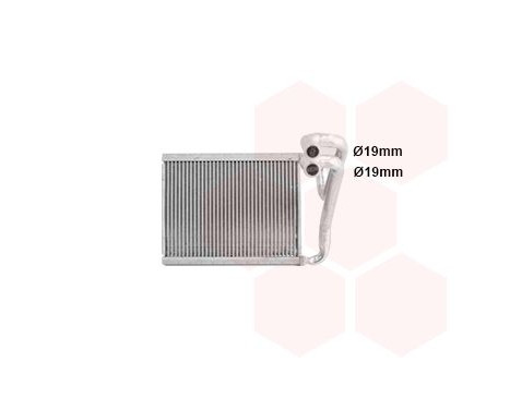 Heater radiator, interior heating