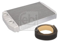 Heater radiator, interior heating