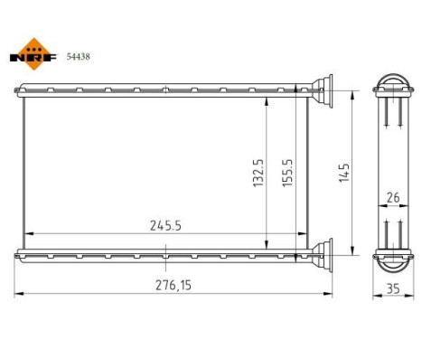 Heater radiator, interior heating, Image 4