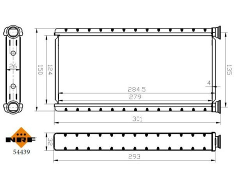 Heater radiator, interior heating, Image 6