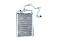 Heater radiator, interior heating