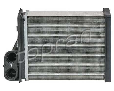 Heater radiator, interior heating