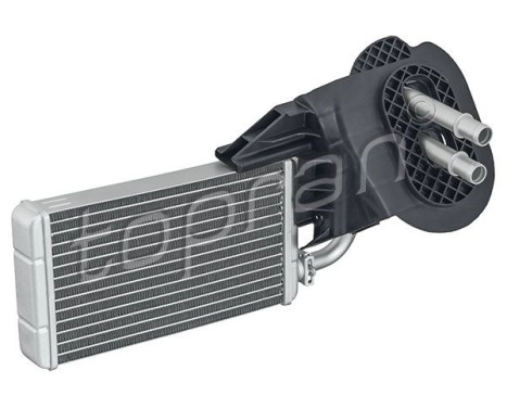 Heater radiator, interior heating