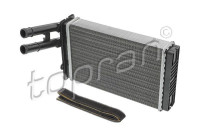 Heater radiator, interior heating