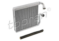 Heater radiator, interior heating