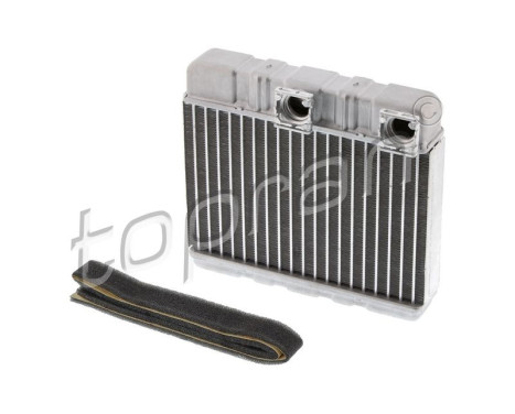 Heater radiator, interior heating