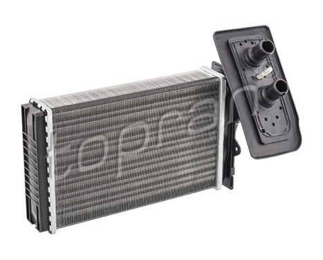 Heater radiator, interior heating