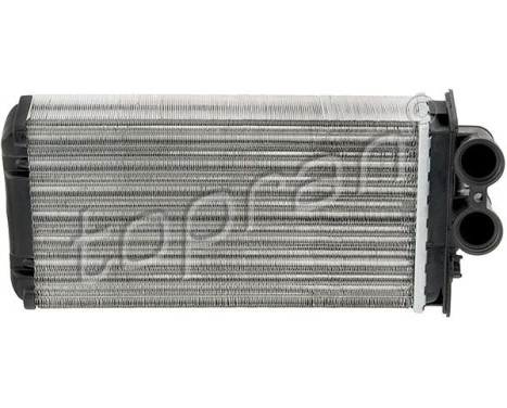 Heater radiator, interior heating