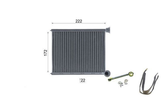 Heater radiator, interior heating, Image 11