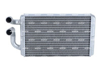 Heater radiator, interior heating