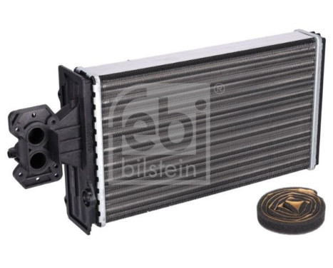 Heater radiator, interior heating