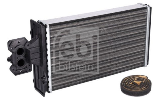 Heater radiator, interior heating