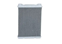 Heater radiator, interior heating