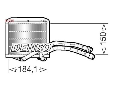 Heater radiator, interior heating