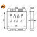 Heater radiator, interior heating