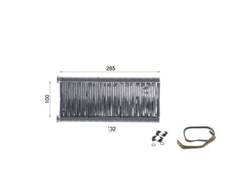 Heater radiator, interior heating, Image 11