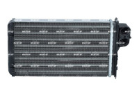 Heater radiator, interior heating