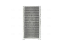 Heater radiator, interior heating