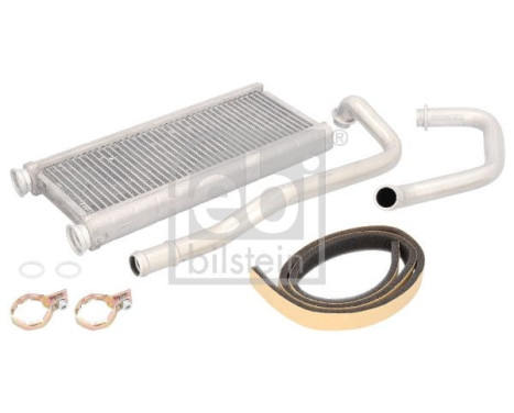 Heater radiator, interior heating