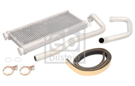Heater radiator, interior heating