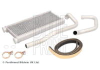 Heater radiator, interior heating