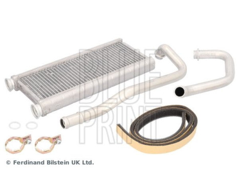 Heater radiator, interior heating