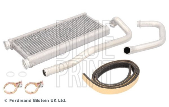 Heater radiator, interior heating