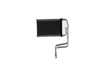 Heater radiator, interior heating