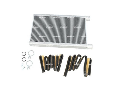 Heater radiator, interior heating