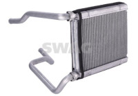 Heater radiator, interior heating
