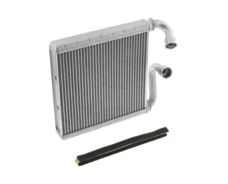 Heater radiator, interior heating