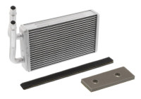 Heater radiator, interior heating