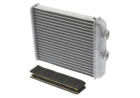 Heater radiator, interior heating
