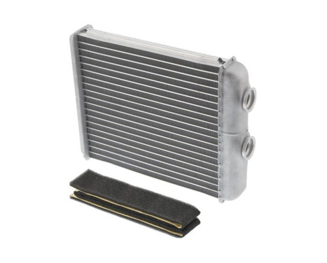 Heater radiator, interior heating