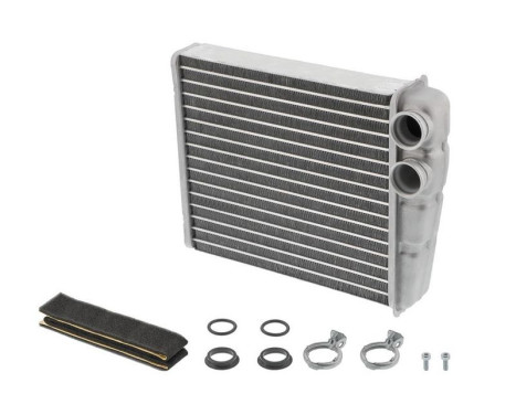Heater radiator, interior heating