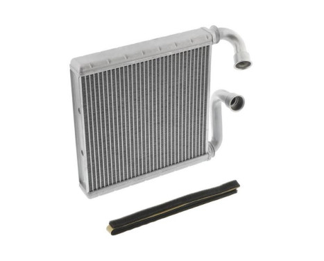 Heater radiator, interior heating