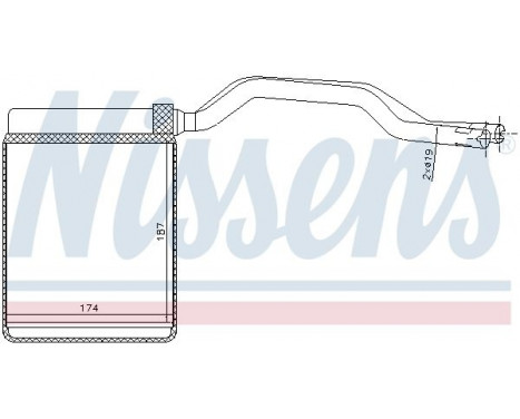 Heater radiator