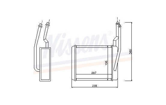 Preheater, interior heating