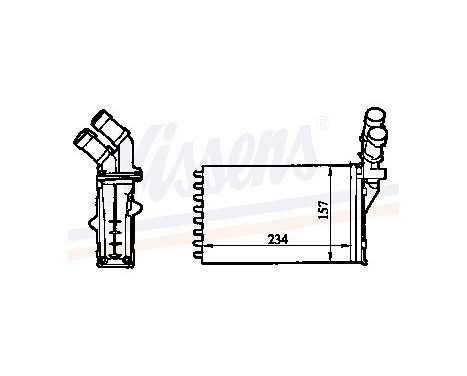 Preheater, interior heating