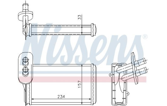 Preheater, interior heating