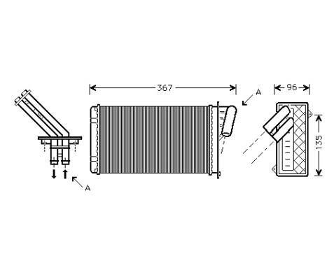 STOVE RADIATOR ARD