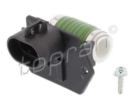 Pre-resistor, electric motor (radiator fan)