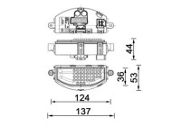 Regulator, passenger compartment fan BEHR *** PREMIUM LINE ***
