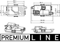 Regulator, passenger compartment fan BEHR *** PREMIUM LINE ***