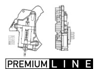 Regulator, passenger compartment fan BEHR *** PREMIUM LINE ***