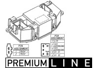 Regulator, passenger compartment fan BEHR *** PREMIUM LINE ***