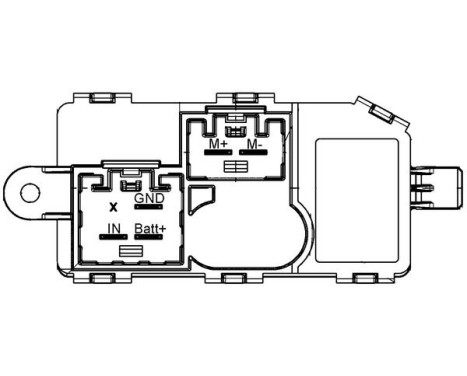 Regulator, passenger compartment fan BEHR *** PREMIUM LINE ***, Image 2